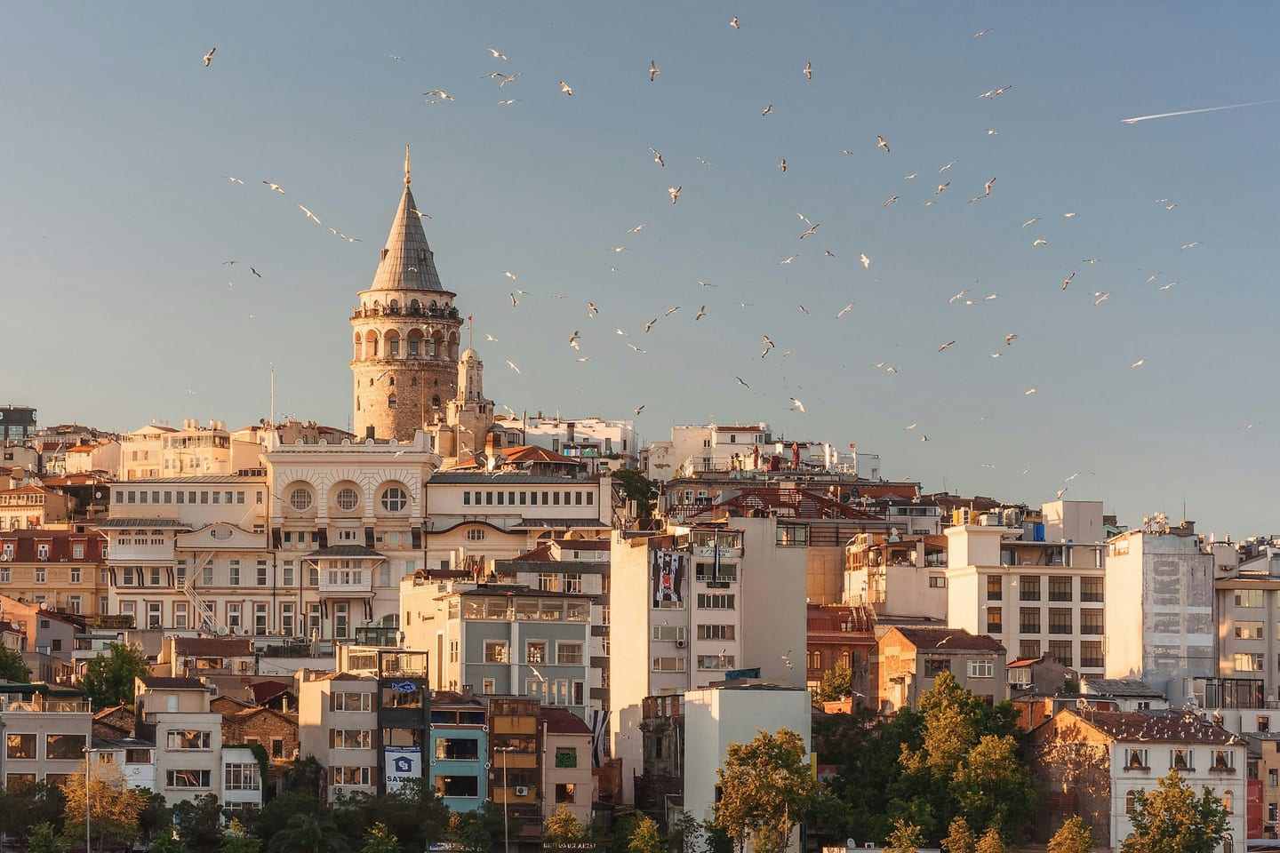 İstanbul silüeti ve Boğaz